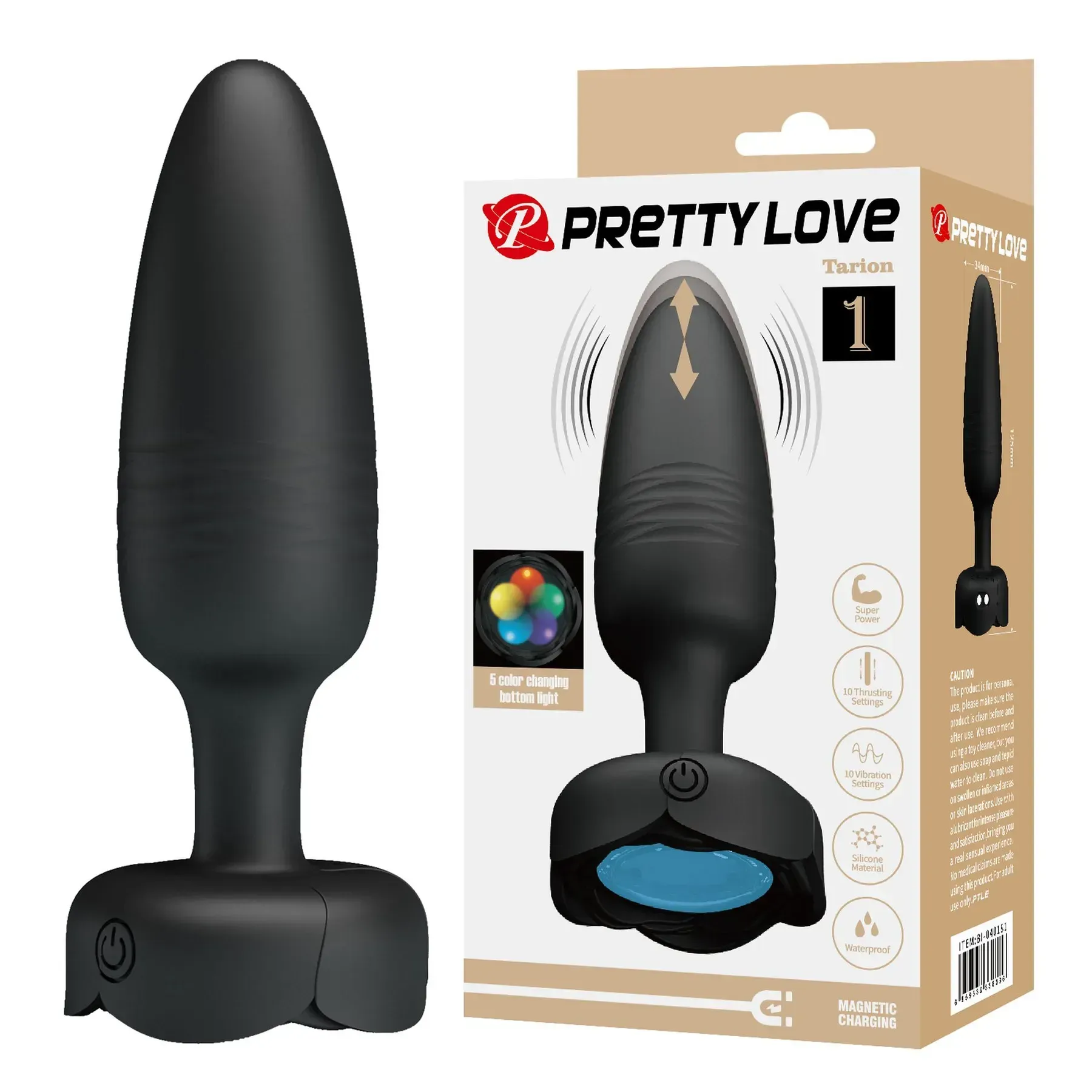 analnyi-vybrator-pretty-love-tarion-s-mertsaiushchei-podsvetkoi-chernyi-12.5-kh-3.4-sm-60874333470533